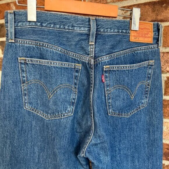 Levis * Premium 501 S jeans EUC 100% cotton W29 L28” High-rise - Picture 13 of 16